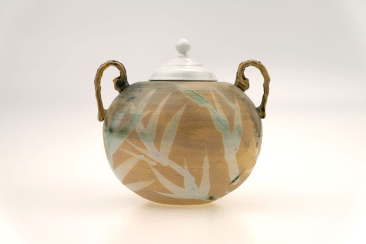 Waza/wazon ceramiczny seria różowa "Krzysztof"