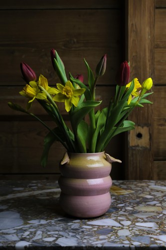 Wazon Ceramiczny z Ptakami