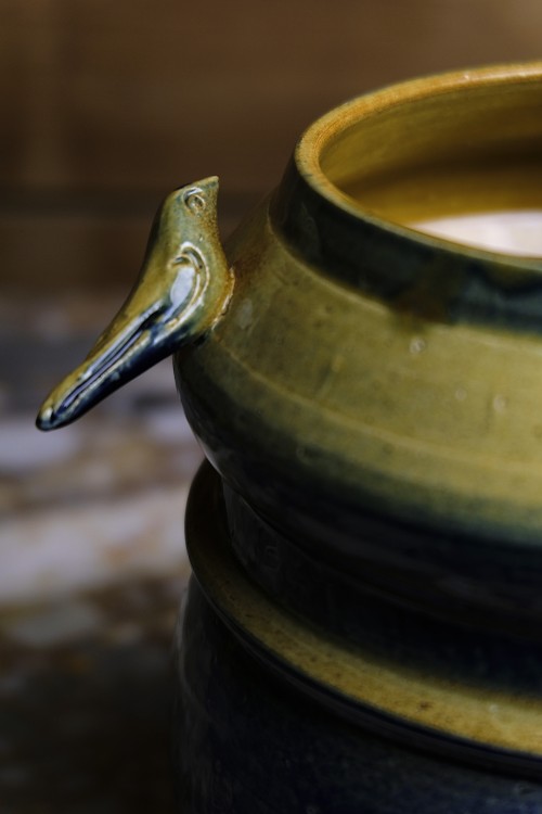 Wazon Ceramiczny z trzema ptaszkami