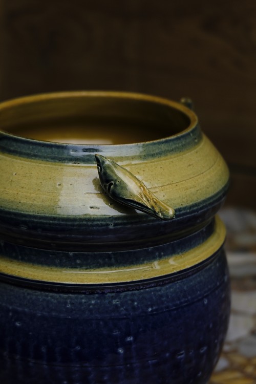 Wazon Ceramiczny z trzema ptaszkami