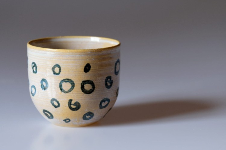 Czarki ceramiczne "Kropy" - zestaw