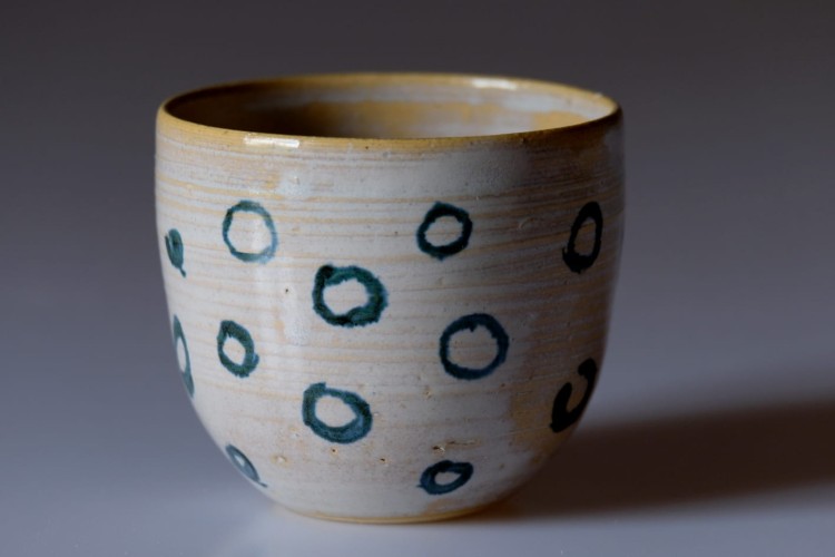 Czarki ceramiczne "Kropy" - zestaw
