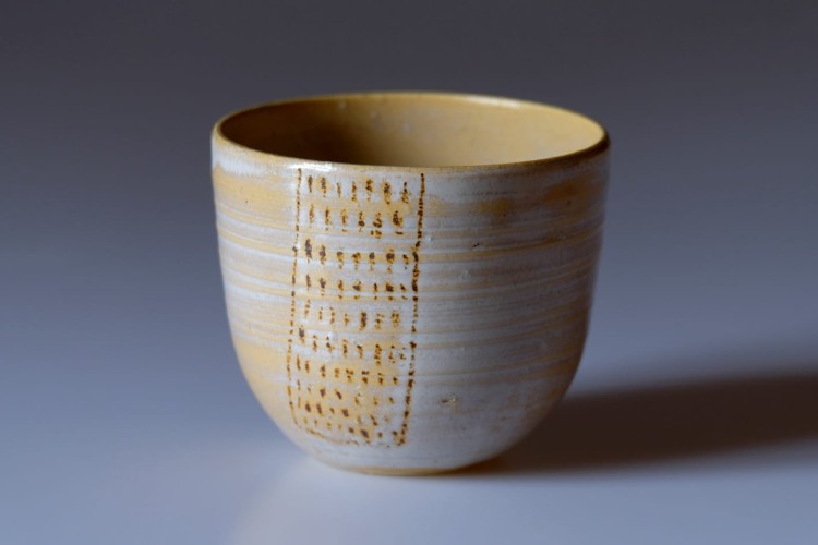 Czarki ceramiczne "Rysunek" - zestaw